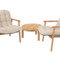 4SO Samos lounge armstoel met kussen - 1